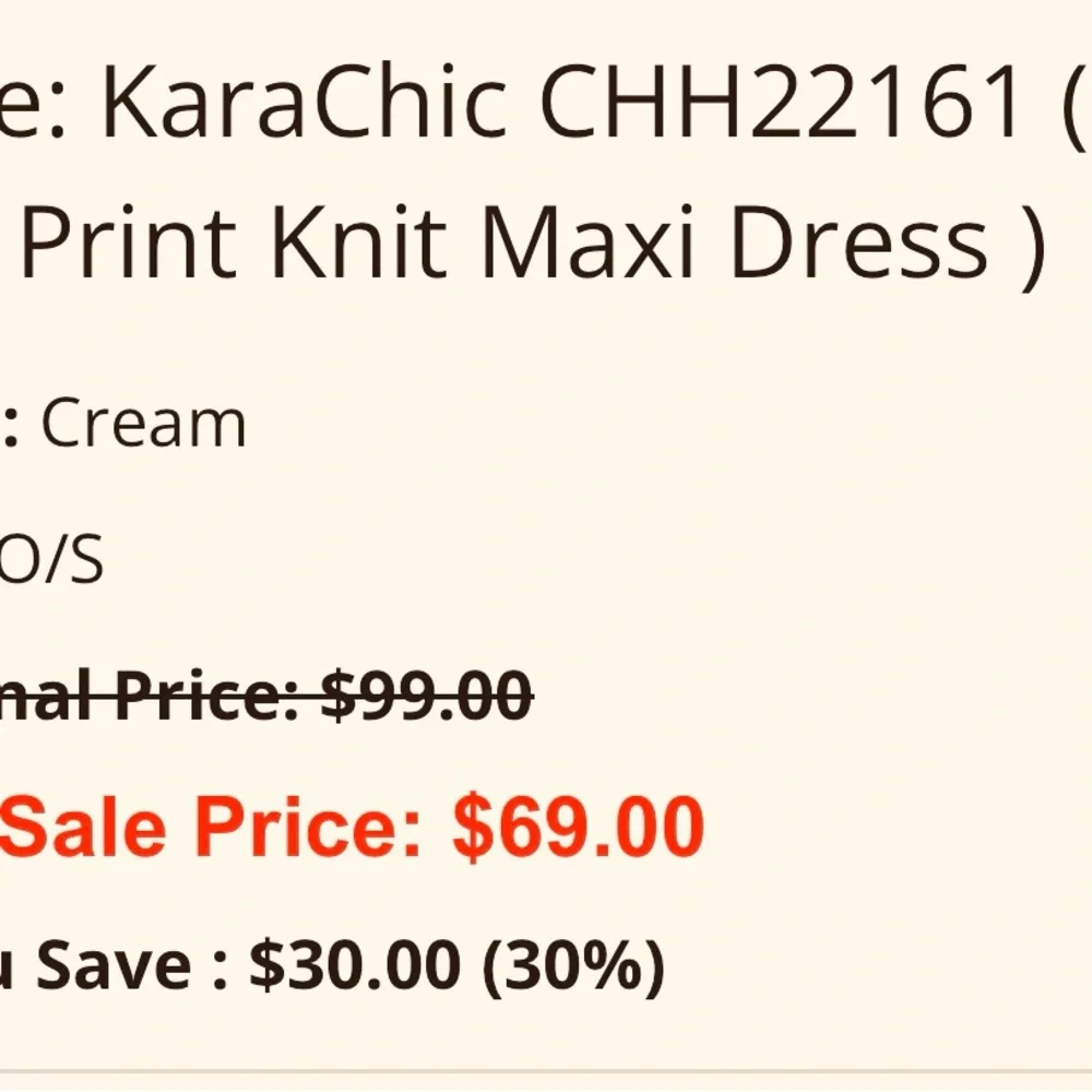 Beautiful summer dress by Kara Chic NWT - Picture 11 of 13
